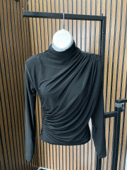 Büzgülü Full Likralı Esnek Body