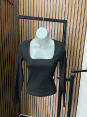 Uzun Kol Kare Yaka Body